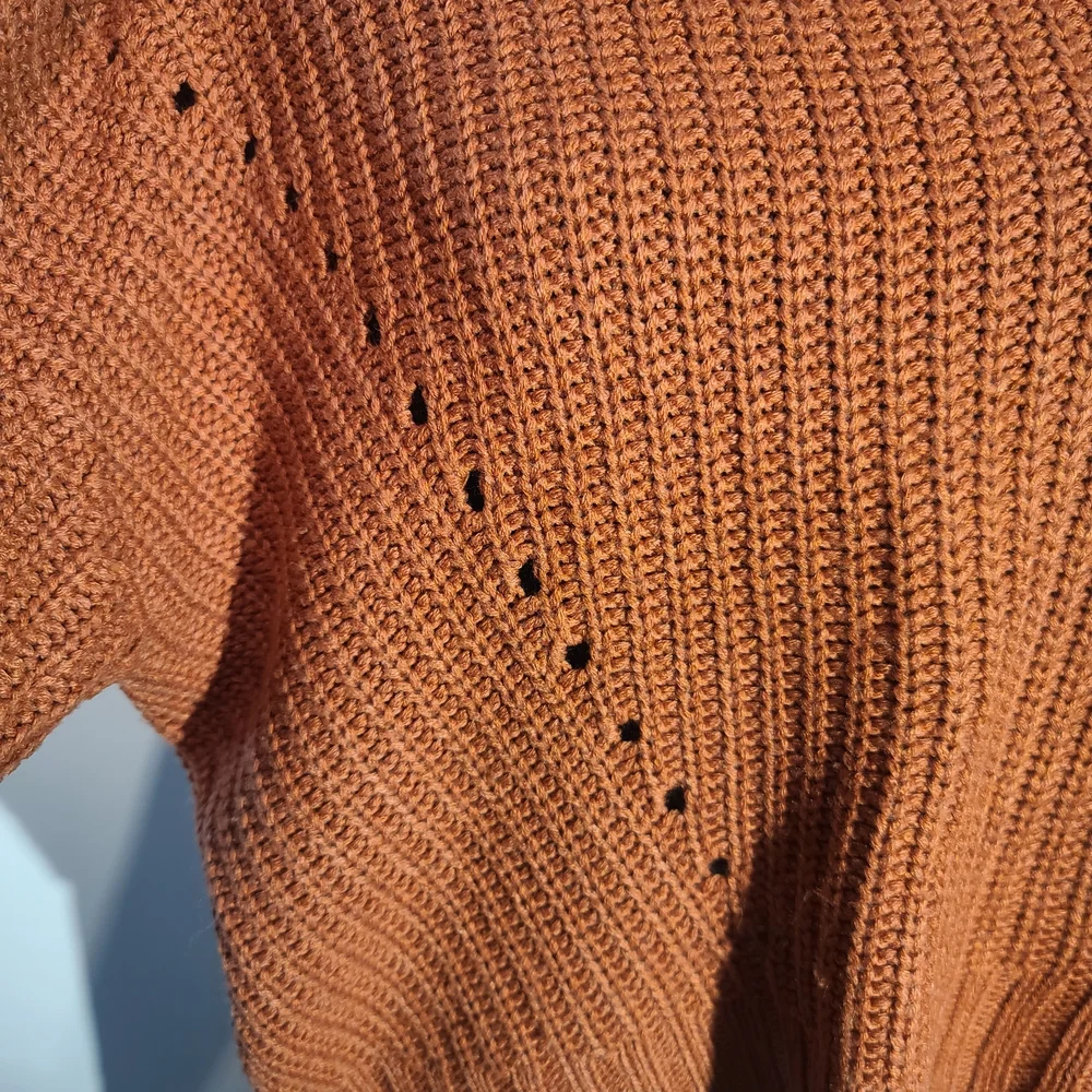 Streetwear Society Rust Knit Sweater - Picture 3 of 5